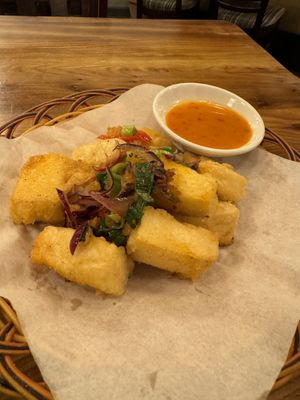 salt & pepper tofu  at Non Viet Vegan in Glasgow