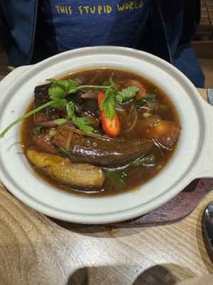 Caramelised tofuu  at Non Viet Vegan in Glasgow