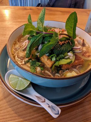 Pho at Non Viet Vegan in Glasgow