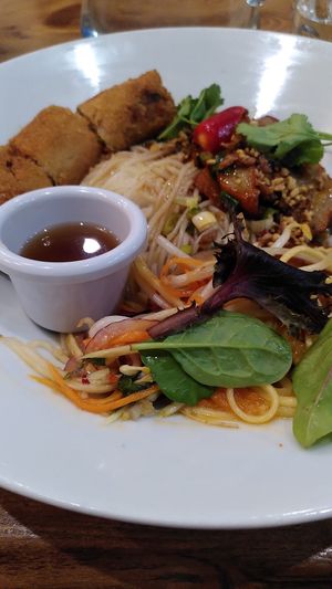 Presidential Bun Cha at Non Viet Vegan in Glasgow