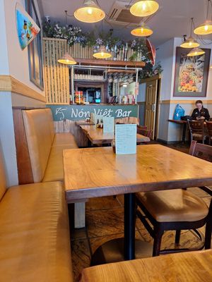 Interior at Non Viet Vegan in Glasgow