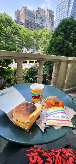  at PLNT Burger - Bryant Park in New York City