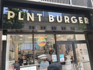 Front at PLNT Burger - Bryant Park in New York City
