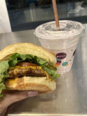   at PLNT Burger - Bryant Park in New York City