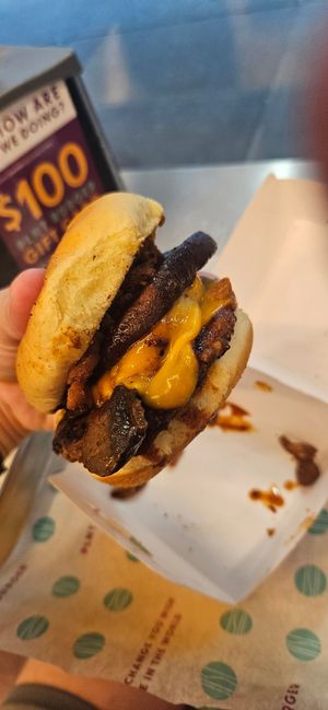 Brbq Mushroom at PLNT Burger - Bryant Park in New York City