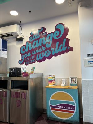 inside   at PLNT Burger - Bryant Park in New York City