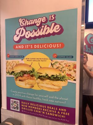   at PLNT Burger - Bryant Park in New York City