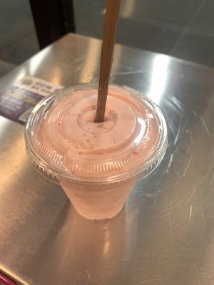 strawberry - delicious   at PLNT Burger - Bryant Park in New York City