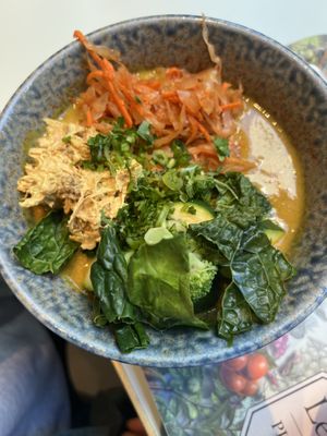 curry  at Le Botaniste - Bryant Park in New York City