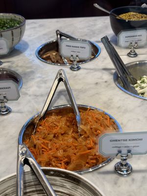 Free range tofu 😂  at Le Botaniste - Bryant Park in New York City