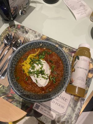 Spicy chilli  at Le Botaniste - Bryant Park in New York City