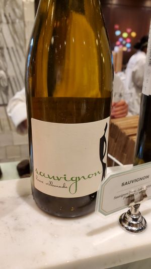 natural wine at Le Botaniste - Bryant Park in New York City