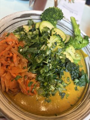 Tibetan Mama (cold other than the curry)   at Le Botaniste - Bryant Park in New York City