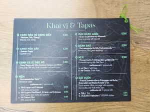 Starters at Vegana Vietnamese Restaurant in Mannheim