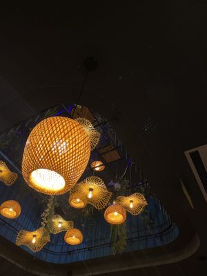 Beautiful and elegant ambience - with many details and love  at Vegana Vietnamese Restaurant in Mannheim