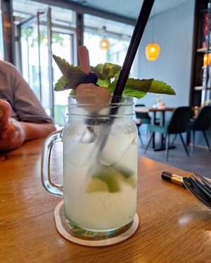 Lychee Limonade at Vegana Vietnamese Restaurant in Mannheim