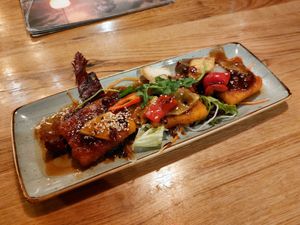 Tempura tofu at Vegana Vietnamese Restaurant in Mannheim