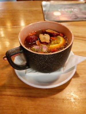 Tea at Vegana Vietnamese Restaurant in Mannheim