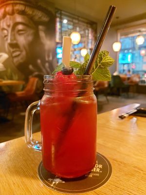 Lemonade at Vegana Vietnamese Restaurant in Mannheim