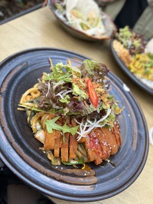 Udon-Bowl mit „Ente“ (Nr.36d)  at Vegana Vietnamese Restaurant in Mannheim