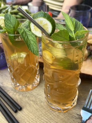 Ice tea   at Vegana Vietnamese Restaurant in Mannheim