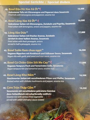  at Vegana Vietnamese Restaurant in Mannheim