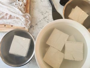 Tofu fait maison   at Terter in Brussels