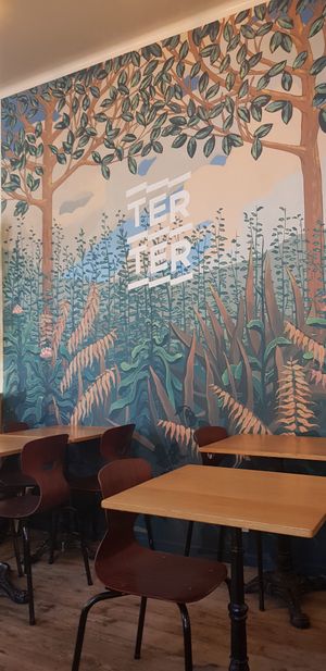 Mural magnifique at Terter in Brussels