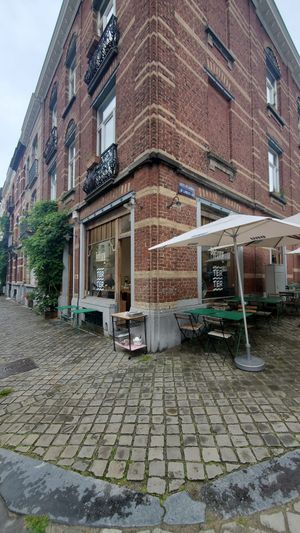Outside at Terter in Brussels