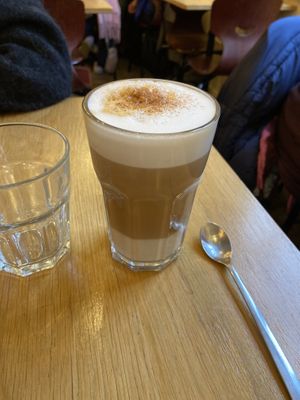 Dirty chai  at Terter in Brussels