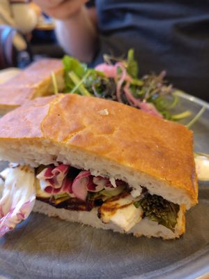 Sandwich at Terter in Brussels