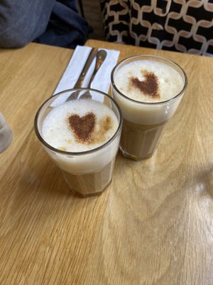 Pumpkin spice lattee  at Terter in Brussels