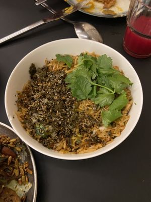 Kimchi fried ricee  at Terter in Brussels