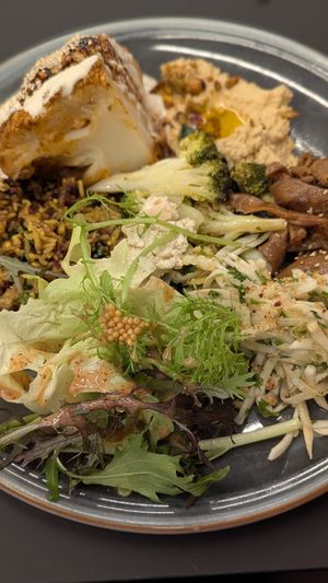 Roasted cauliflower at Terter in Brussels