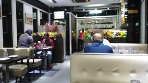 A look inside the restaurant at Zaikaa in Guangzhou