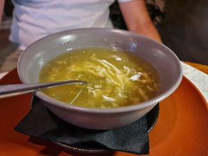Mashroom soup at Spice Cafe & Restaurant in Belgrade