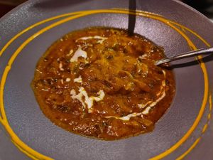 Mushroom masala at Spice Cafe & Restaurant in Belgrade