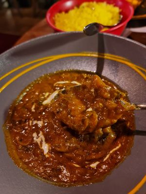 Mushroom masala at Spice Cafe & Restaurant in Belgrade