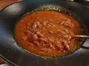 Beans masala at Spice Cafe & Restaurant in Belgrade