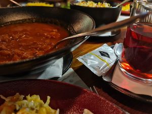 Beans masala, alibaba tea at Spice Cafe & Restaurant in Belgrade