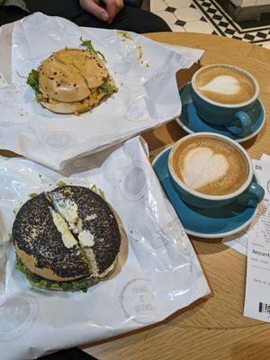 at R&R Bagels in Hong Kong Island
