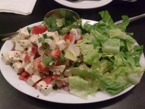 larb salad at The Vegan Joint - Hollywood in Los Angeles
