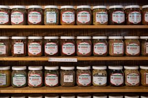 We've got bulk herbs n' spices. at Madison Natural Foods in Marshall