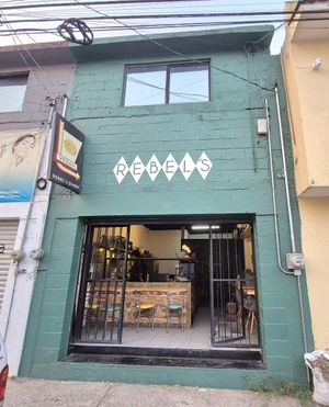 Entrance at Rebel's Diner in Cuernavaca