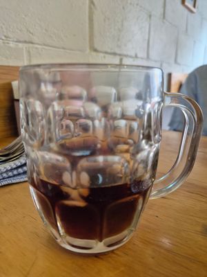 Root beer - so refreshing and delicious! at Rebel's Diner in Cuernavaca