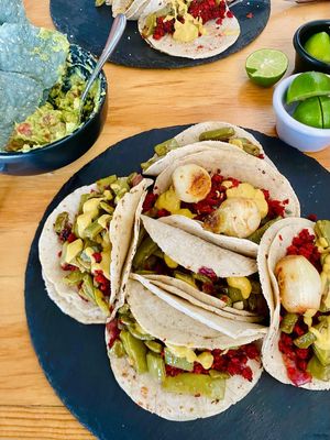 Taquitos campechanos 😸 at Rebel's Diner in Cuernavaca