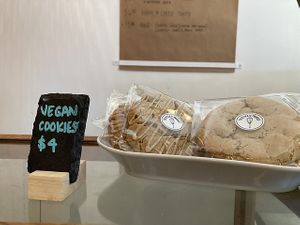 Vegan bakery options  at Six Shooter Coffee in Cleveland