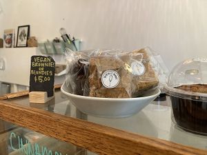 Vegan bakery options  at Six Shooter Coffee in Cleveland