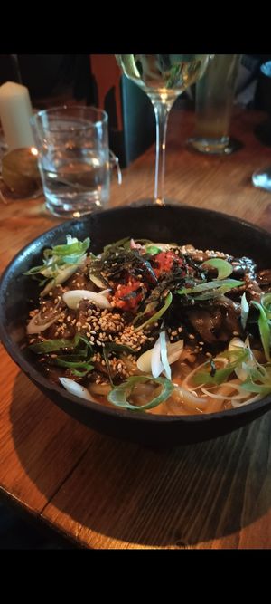 Yummy udon at Lesser Panda Ramen in Hamburg