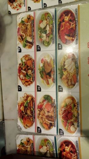 Menu A at Zhai Shen Yuan in Kuala Lumpur